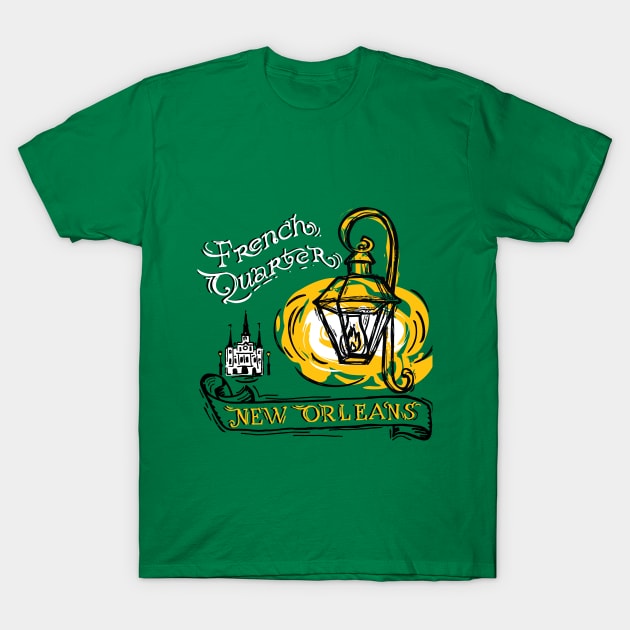 French Quarter New Orleans T-Shirt by gentlemanjoan